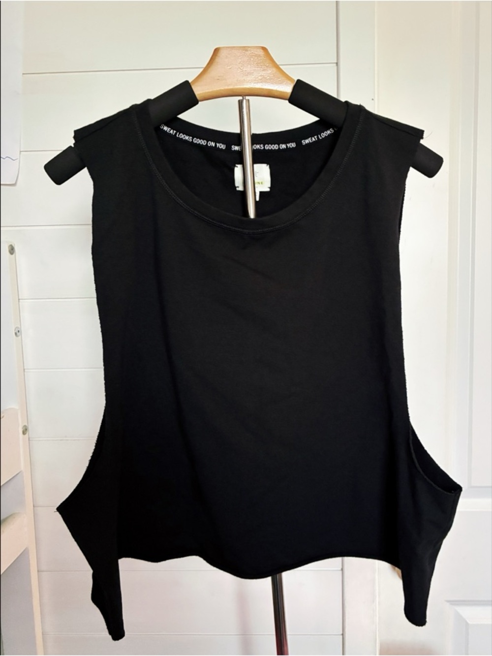Offline by Aerie Black Muscle Tank